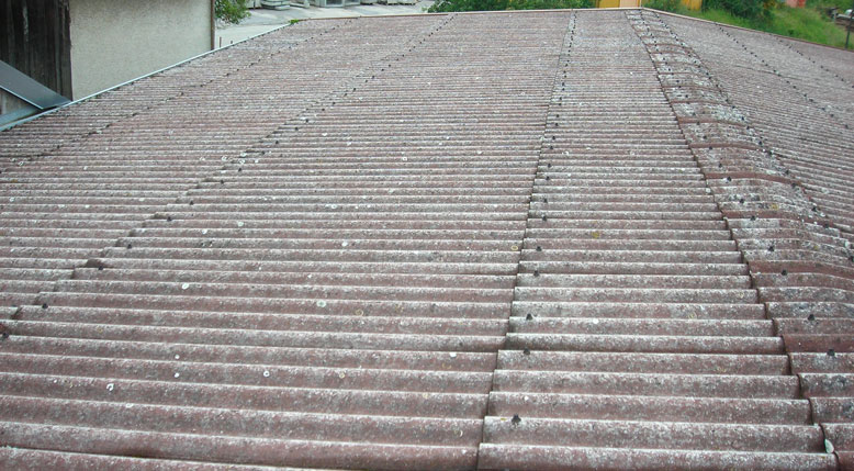 Wellasbestplatten abdichten